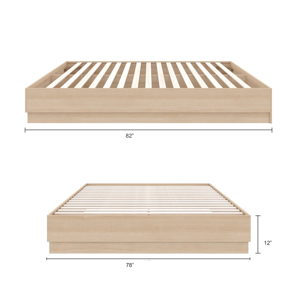 Milano Platform Bed Frame. Picture 7
