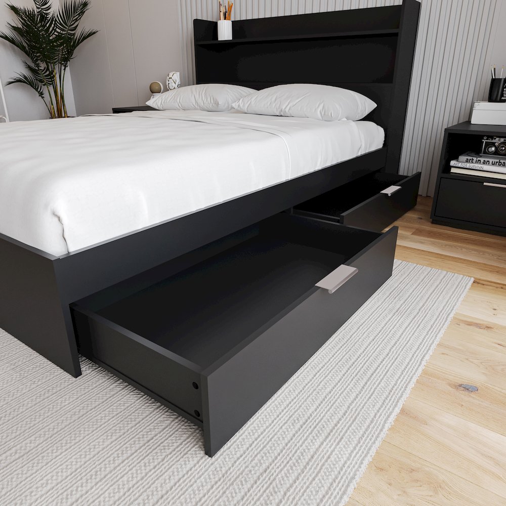 Hunter 2-Drawer Storage Bed. Picture 3