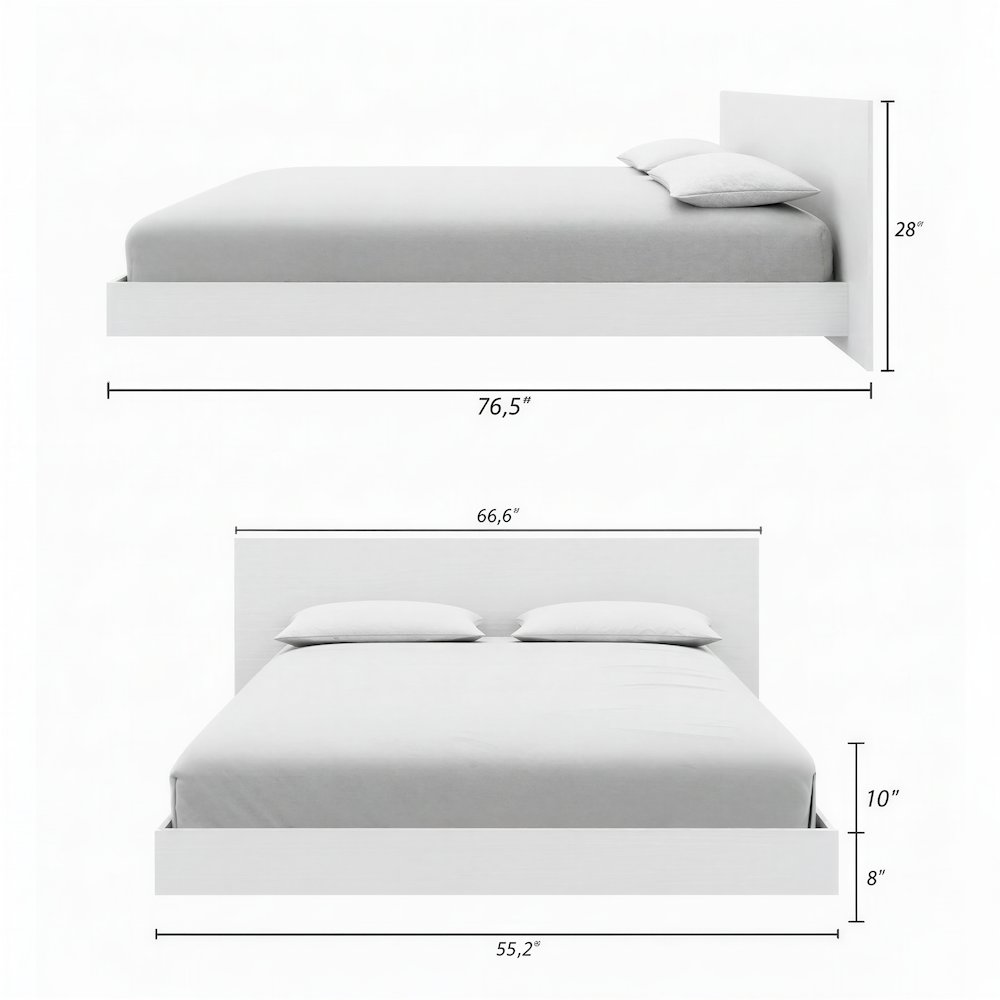 Satori Low Platform Full Bed Set. Picture 7