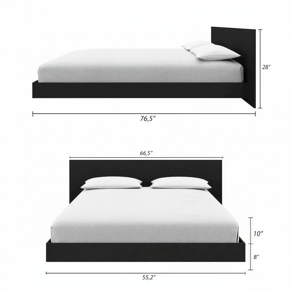 Satori Low Platform Full Bed Set. Picture 6