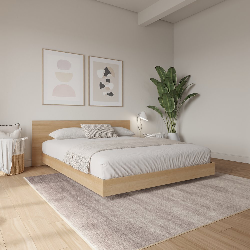 Satori Low Platform Queen Bed Set. Picture 4