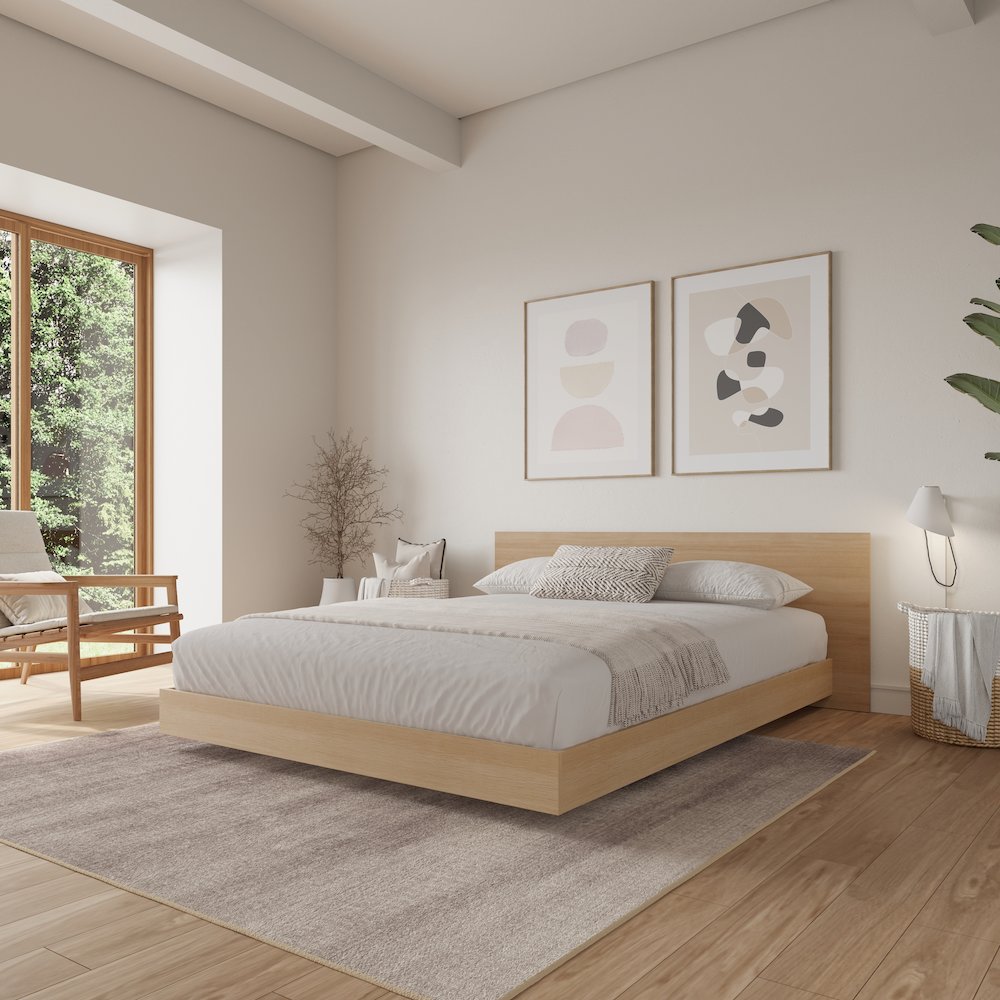Satori Low Platform Queen Bed Set. Picture 2