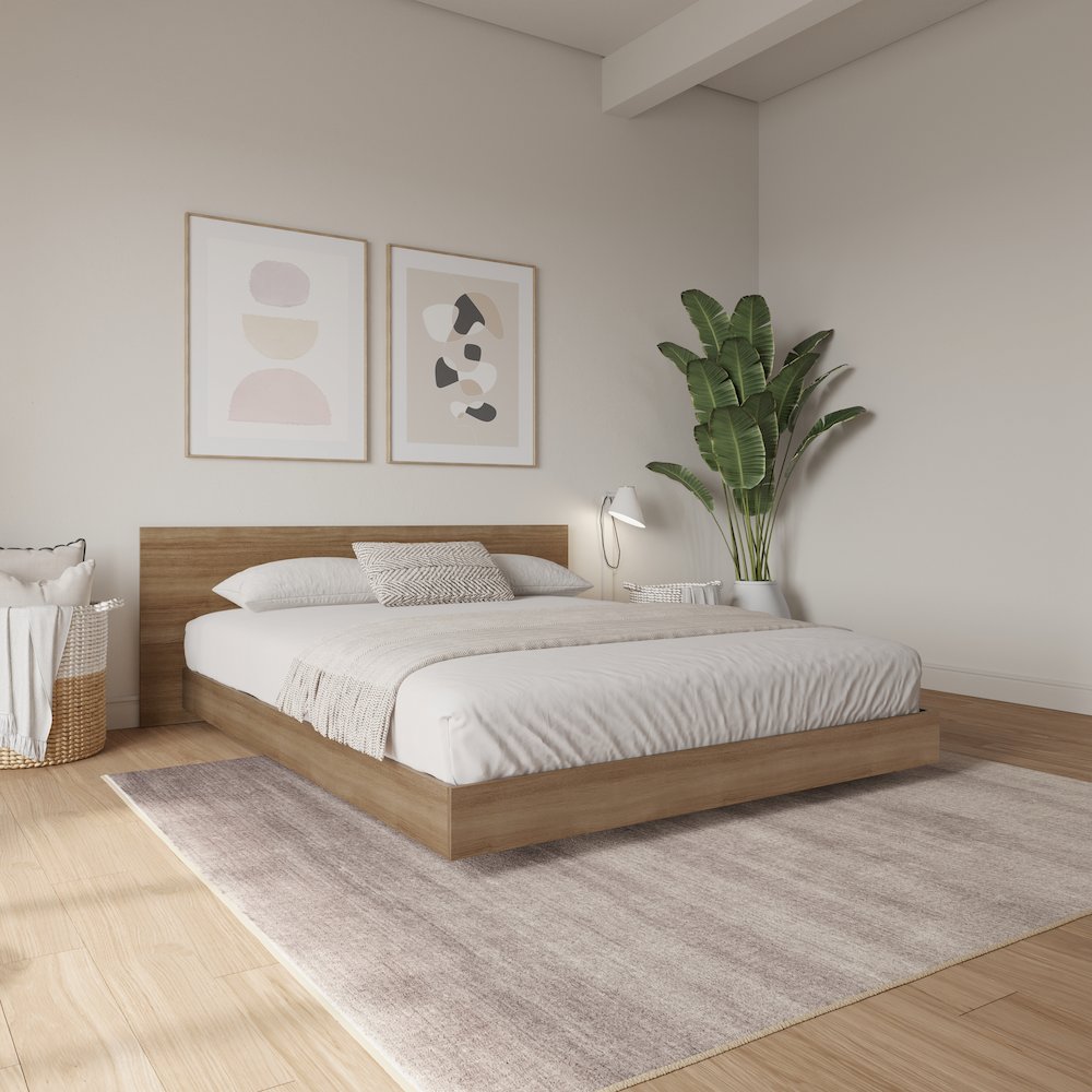 Satori Low Platform Queen Bed Set. Picture 4