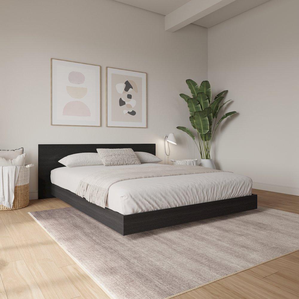 Satori Low Platform Queen Bed Set. Picture 6