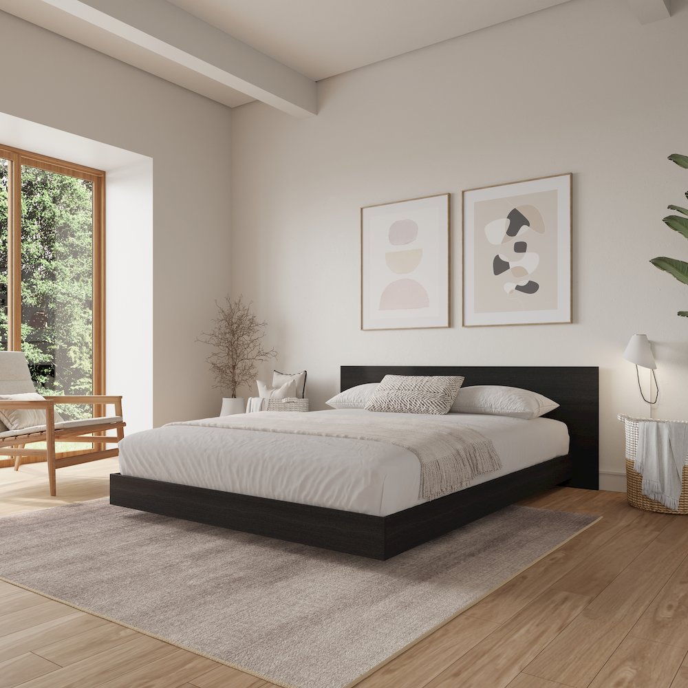 Satori Low Platform Queen Bed Set. Picture 4
