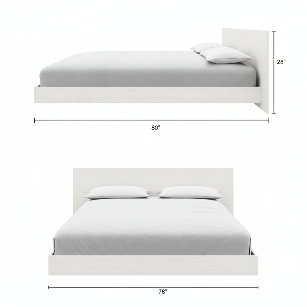 Satori Low Platform King Bed Set. Picture 7