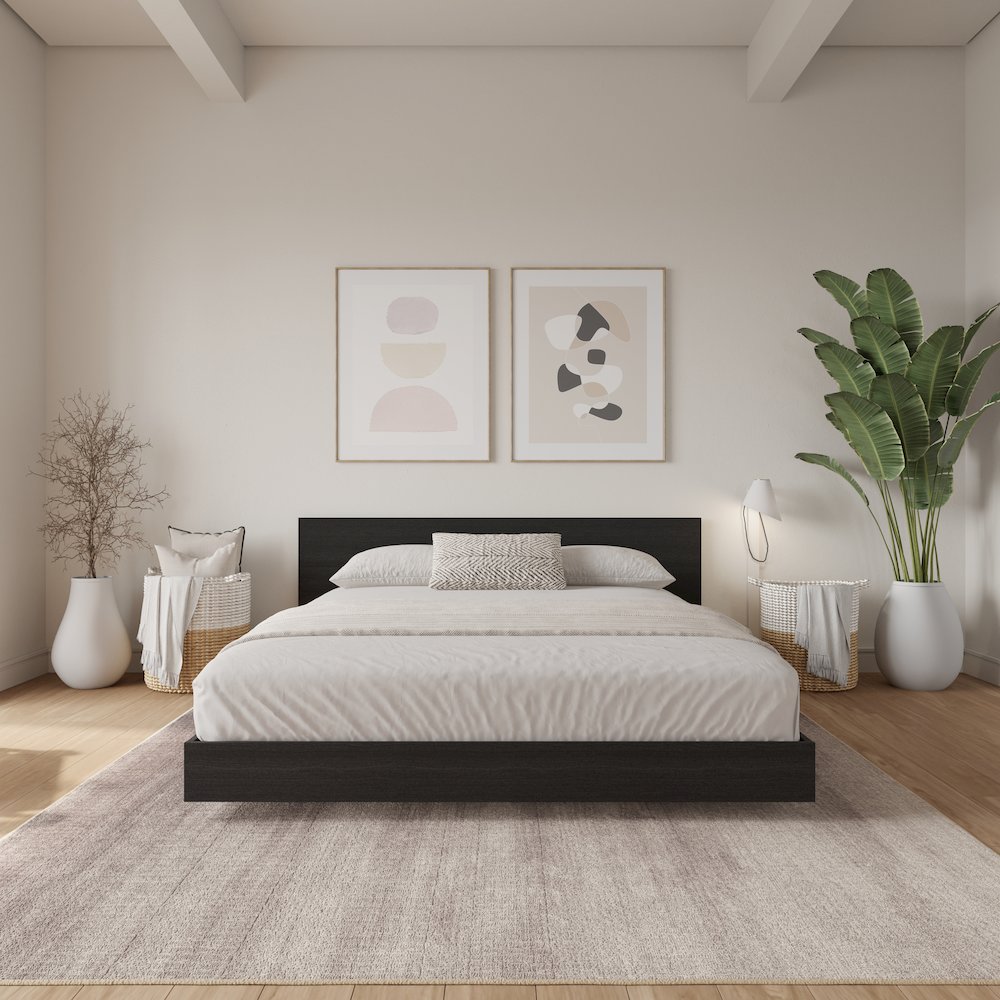 Satori Low Platform King Bed Set. Picture 5