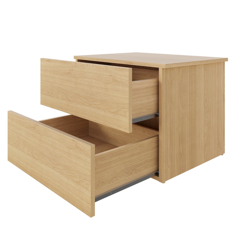 James Nightstand With 2-Drawers. Picture 3