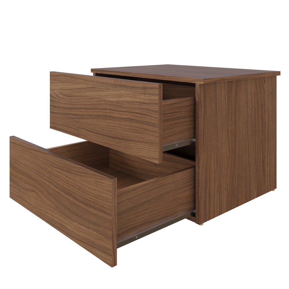 James Nightstand With 2-Drawers. Picture 2