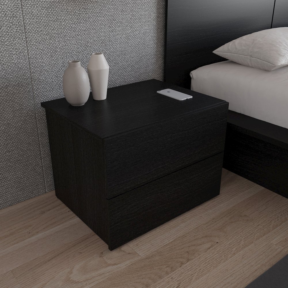 James Nightstand With 2-Drawers. Picture 5