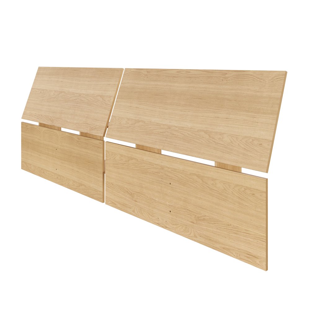 Panoramic Headboard, Queen|Natural Maple. Picture 3