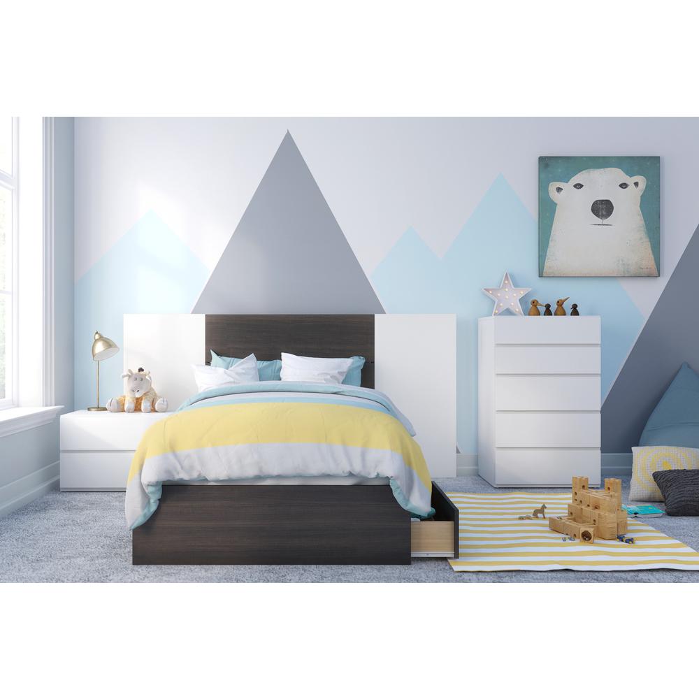 Headboard Extension Panels , White. Picture 8