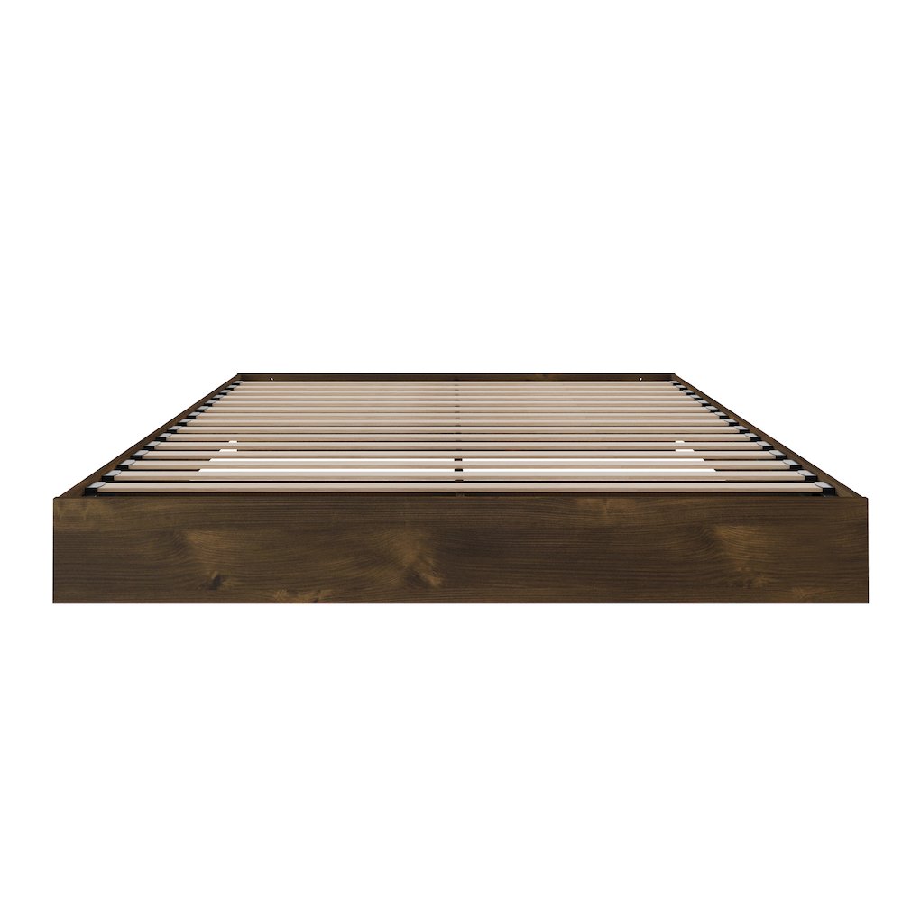 Platform Bed Frame, Full|Truffle. Picture 3