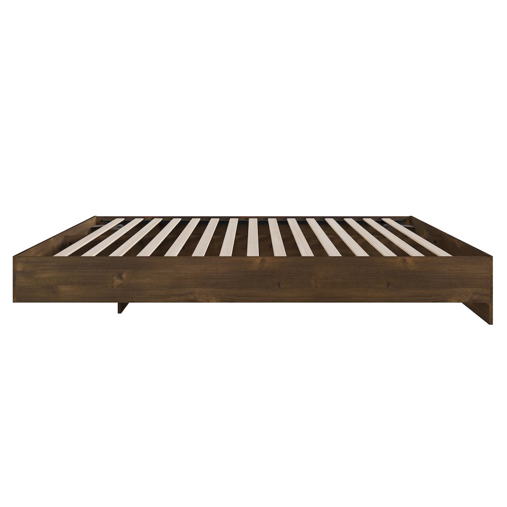 Platform Bed Frame, Full|Truffle. Picture 2