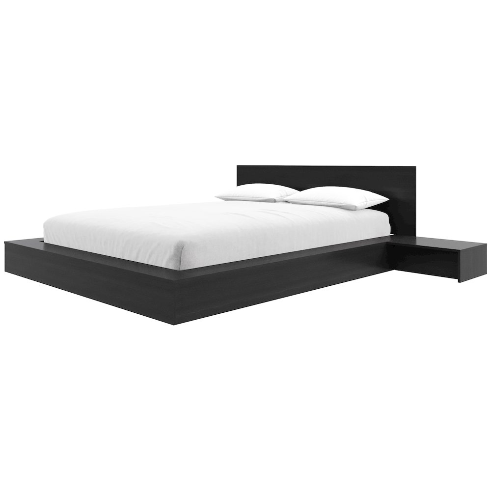 Kanso 4-Piece Low Platform Bedroom set. Picture 2