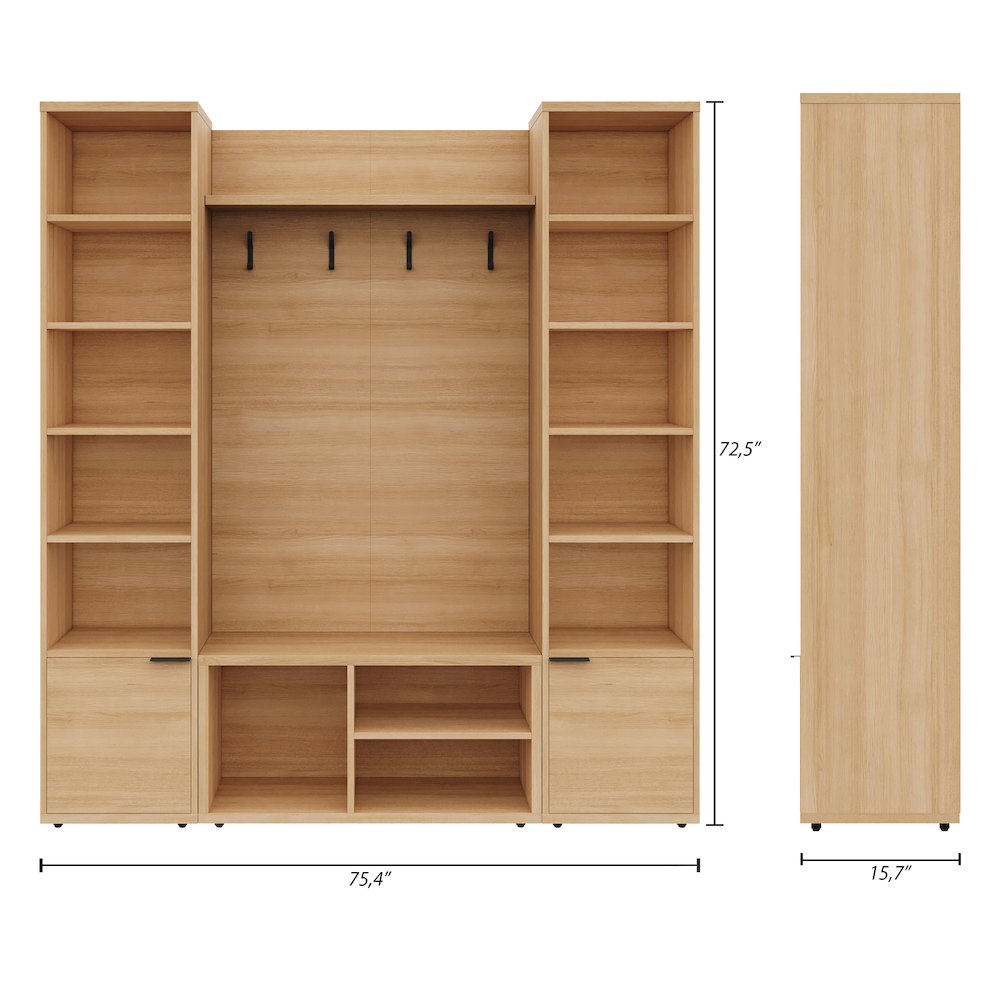 Porto Entryway Furniture Set. Picture 3