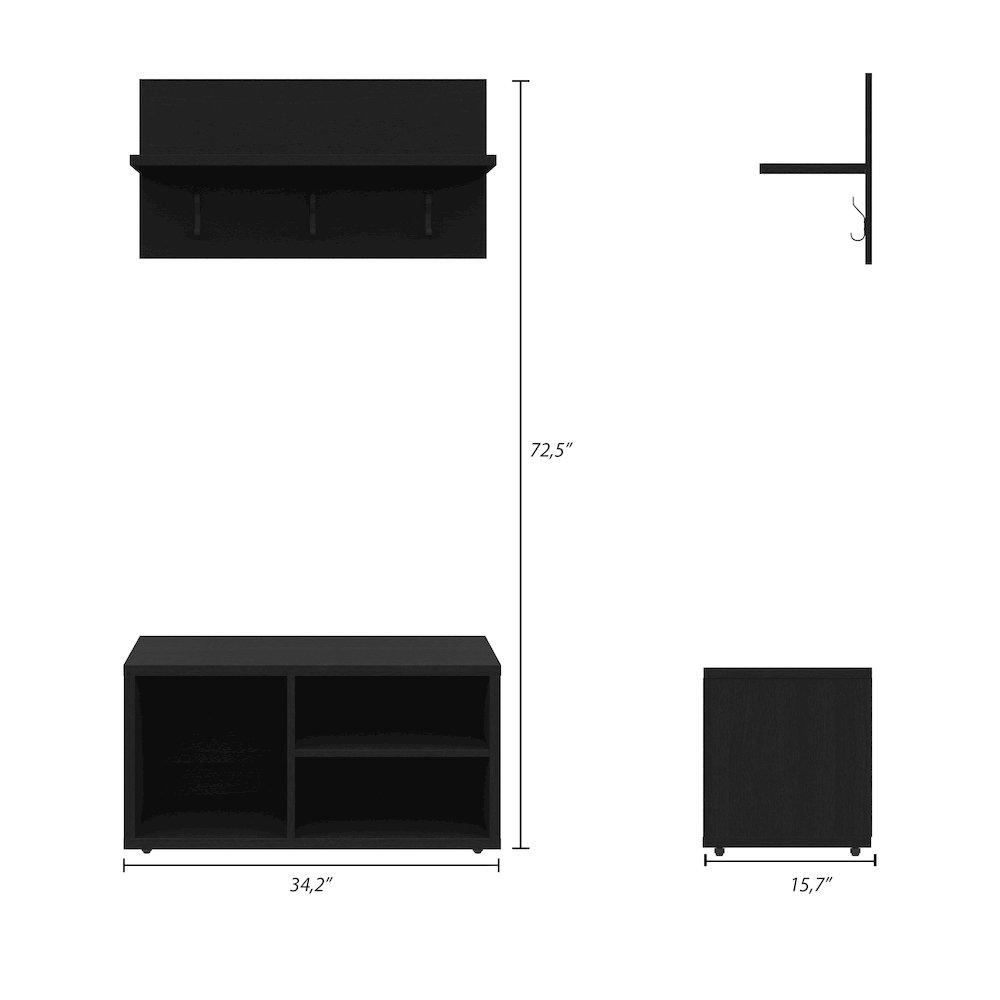 Porto Entryway Furniture Set. Picture 5