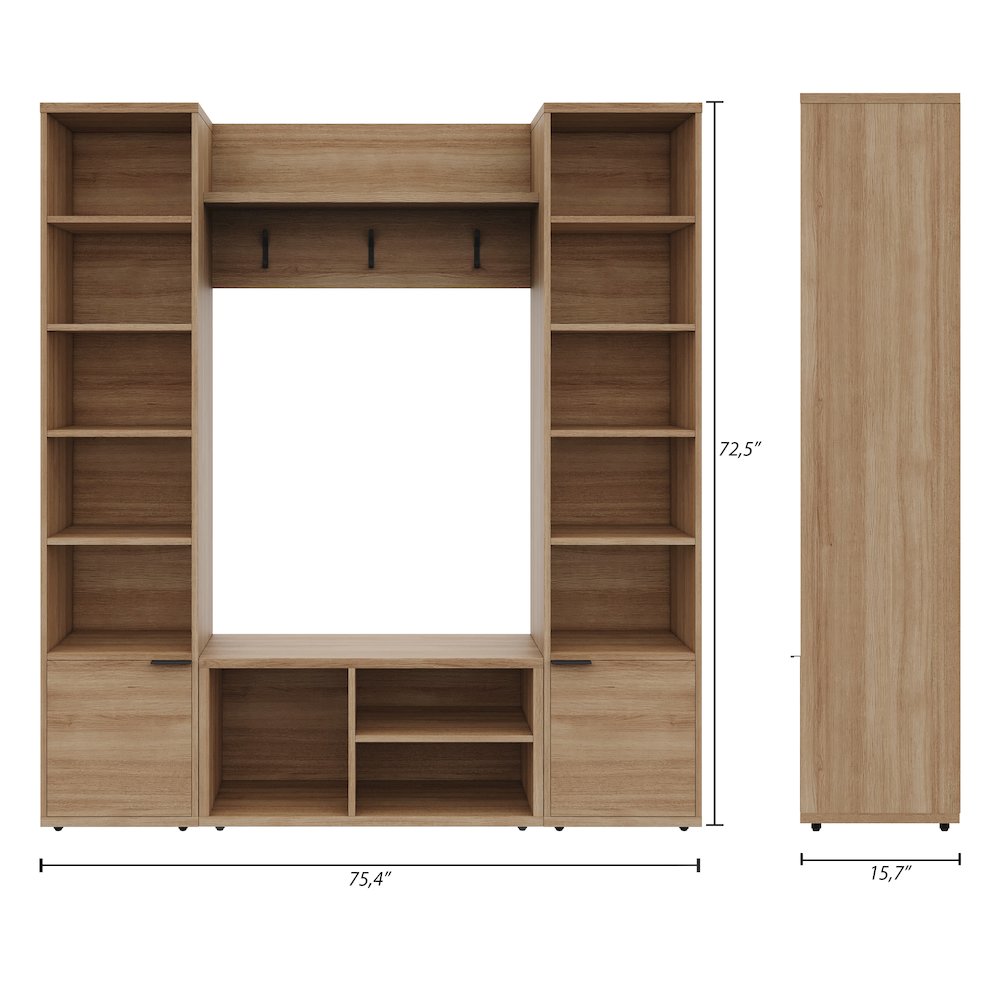 Porto Entryway Furniture Set. Picture 3
