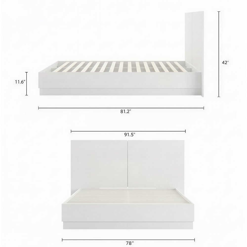 Milano Platform Bed Set. Picture 6