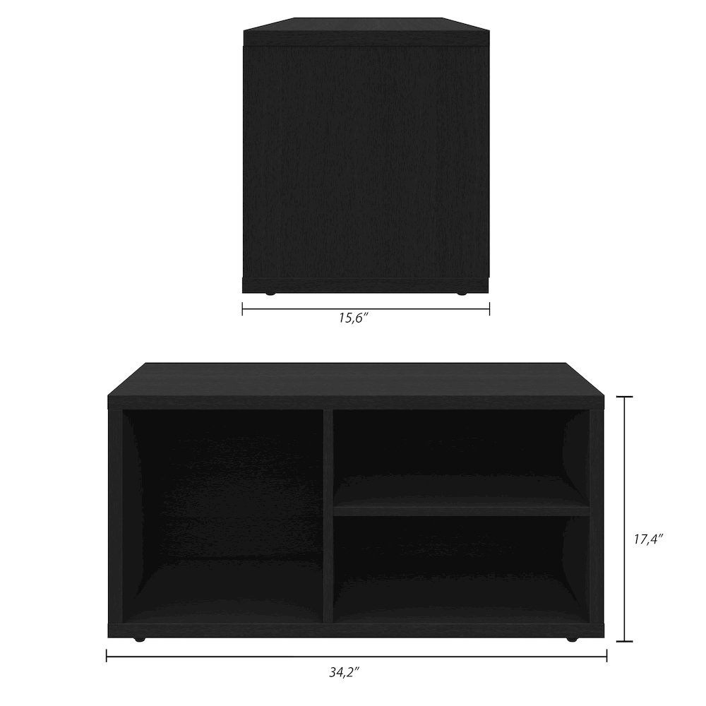 Porto Entryway Shoe Storage Bench. Picture 7