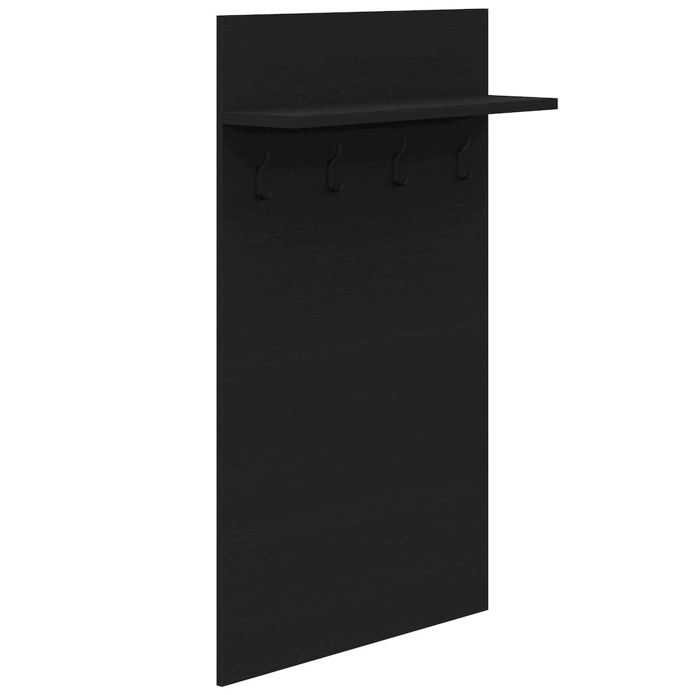 Porto Entryway Wall-Mounted Coat Rack with Shelf. Picture 6