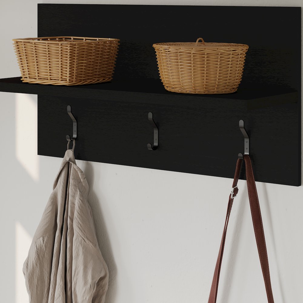 Porto Entryway Wall-Mounted Coat Rack. Picture 5