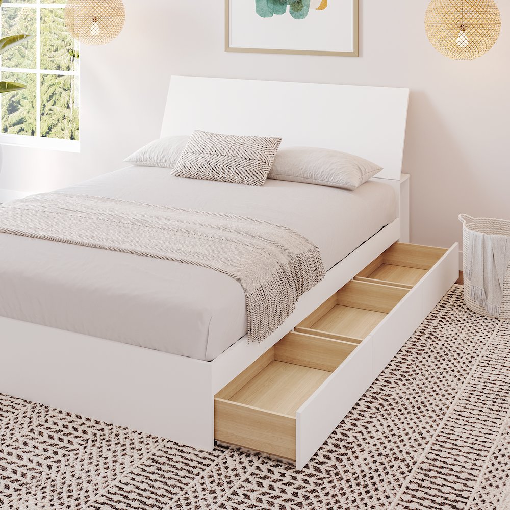 Porter 2-Piece Reversible Storage Bed Set, Full. Picture 2