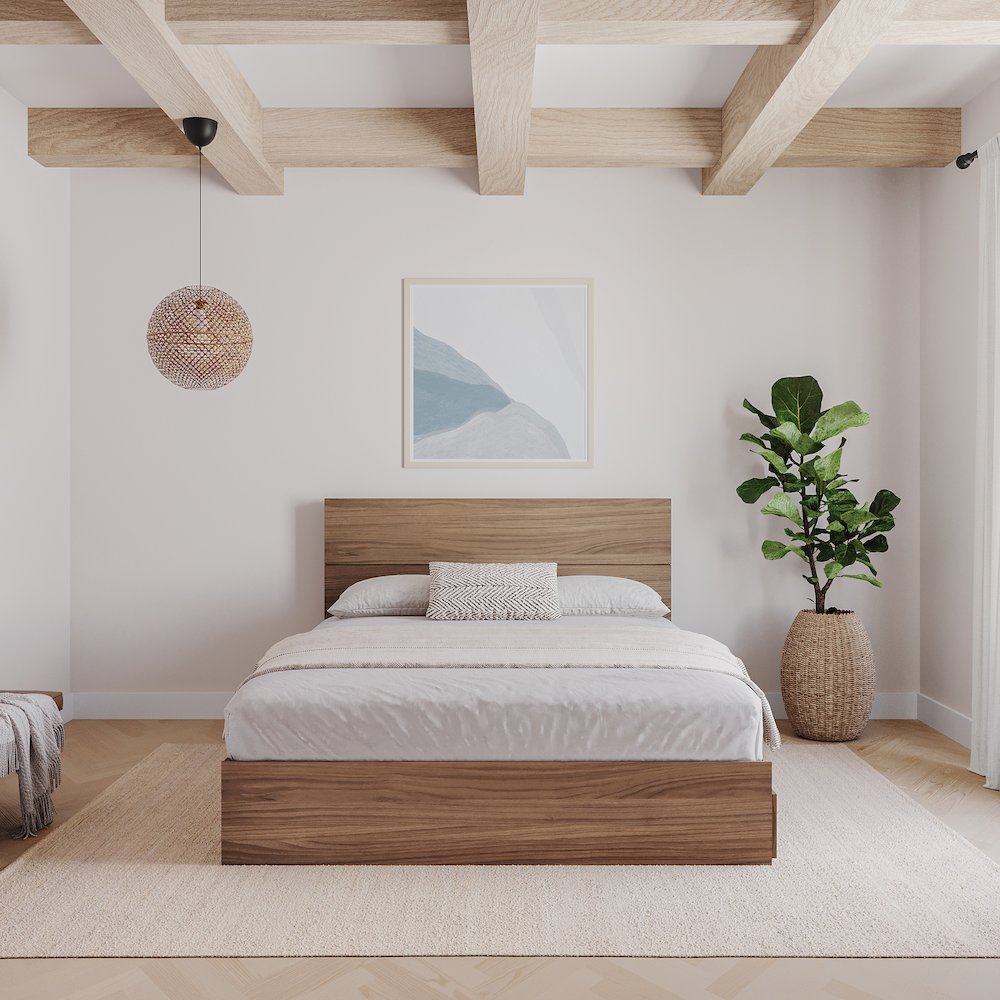 Milo 2-Piece Reversible Storage Bed Set, Queen. Picture 7