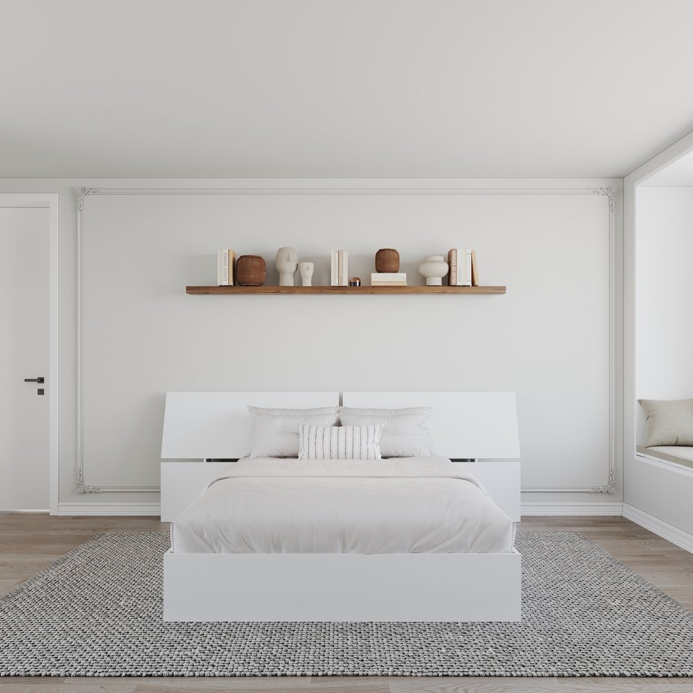 Oslo 2-Piece Dual Storage Bed Set, Queen. Picture 5