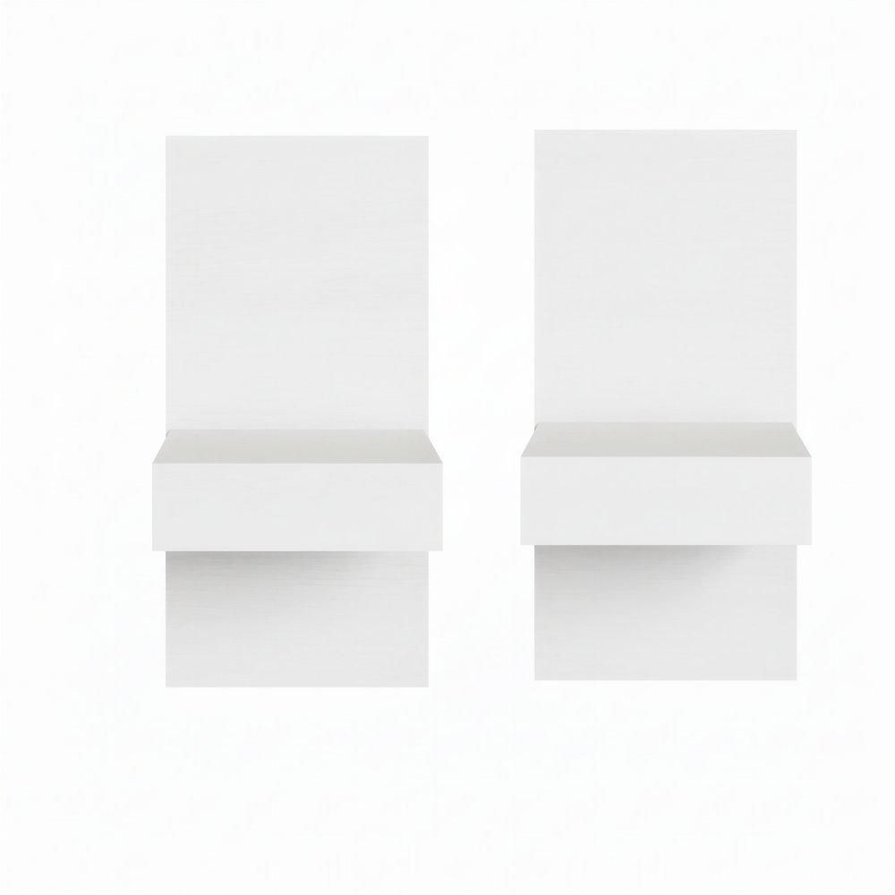 Milano Floating Nightstand Extension Panel Set of 2. Picture 3