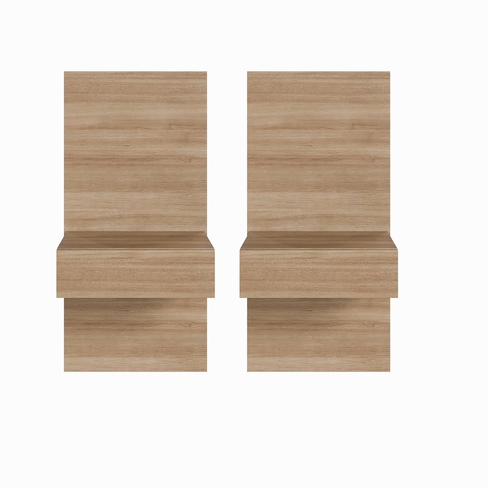 Milano Floating Nightstand Extension Panel Set of 2. Picture 2