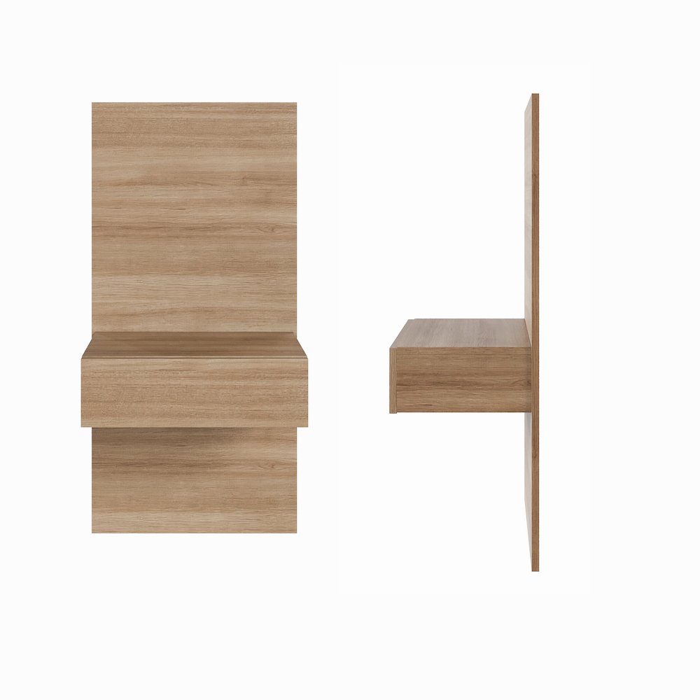 Milano Floating Nightstand Extension Panel Set of 2. Picture 3