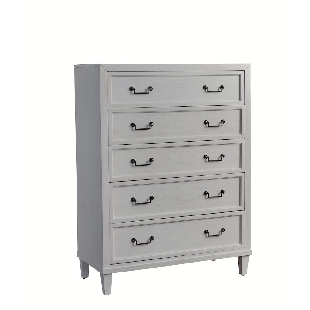 Dunescape 5-Drawer Chest - White. Picture 1
