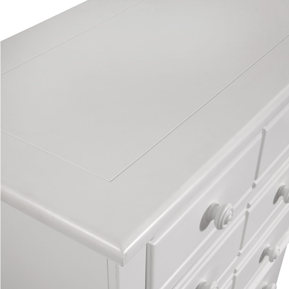 Cottage Traditions 5-Drawer Chest  - White Cottage. Picture 5