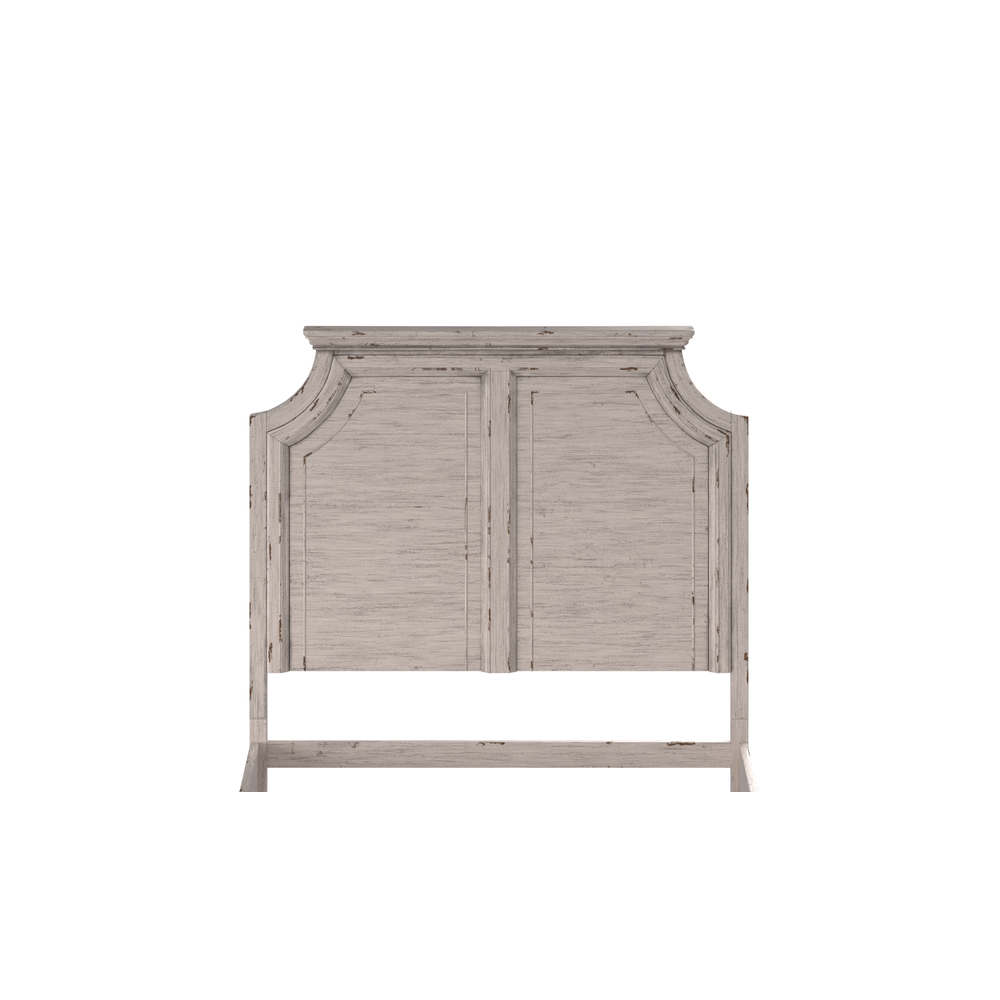 Providence 6/6 Panel Headboard - Antique White. Picture 1