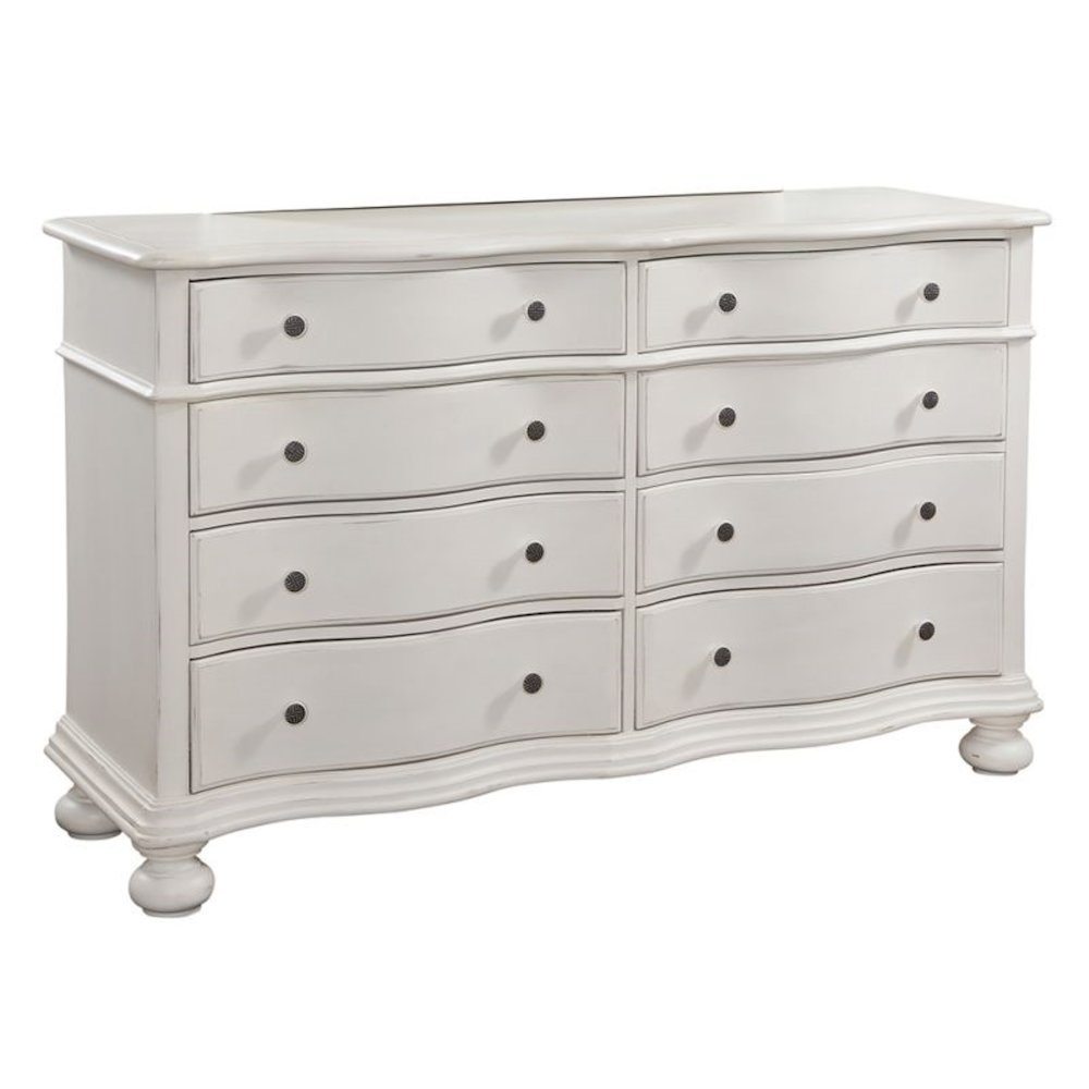Rodanthe 8-Drawer Dresser - Dove White. Picture 1