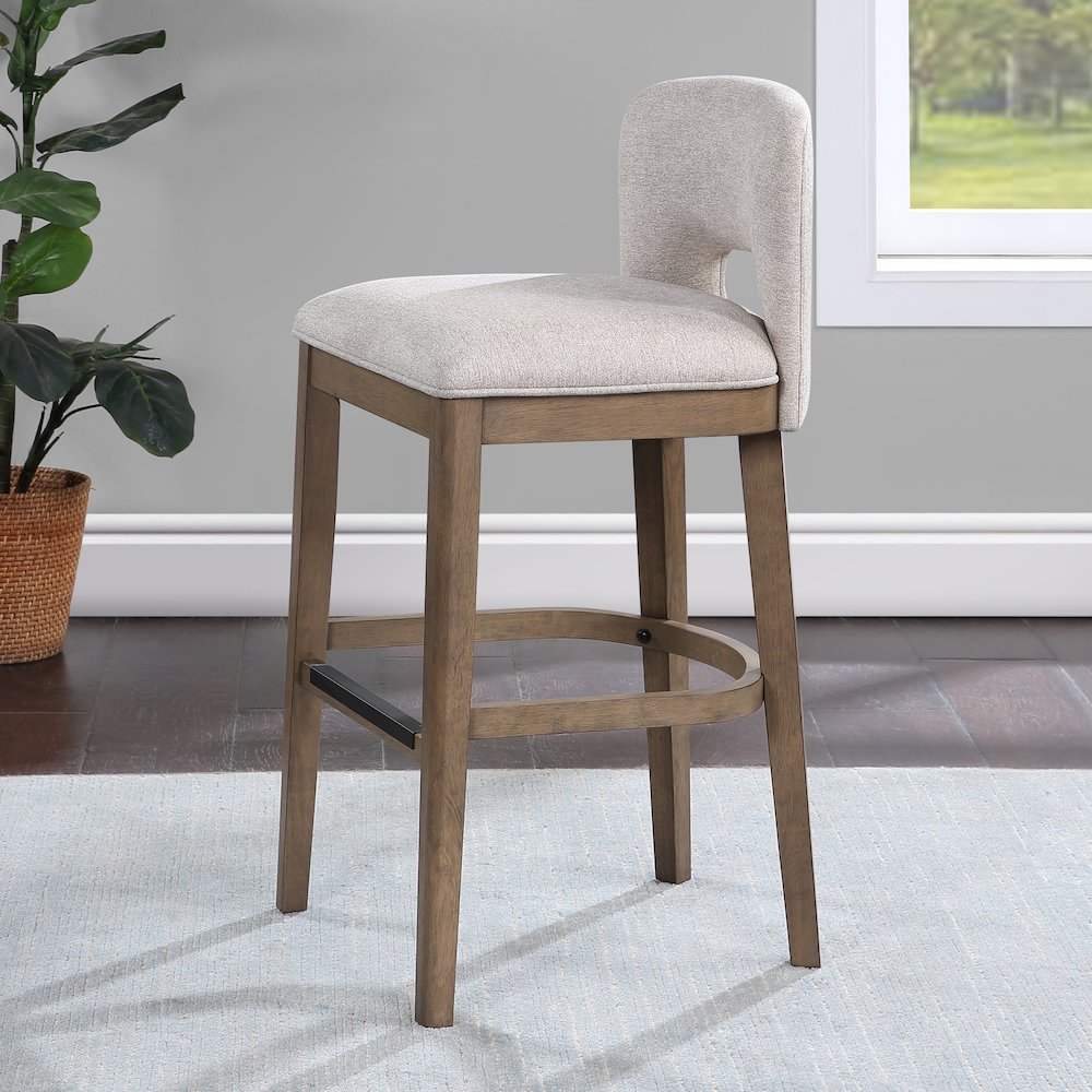 Bistro 30" Stool - Mocha Brown. Picture 8