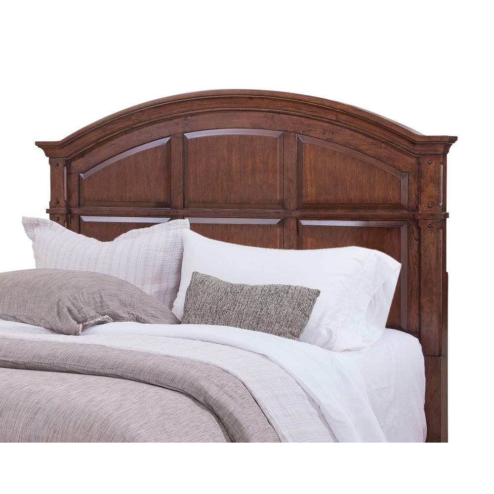 Sedona 5/0 Panel Headboard - Cinnamon Cherry. Picture 1