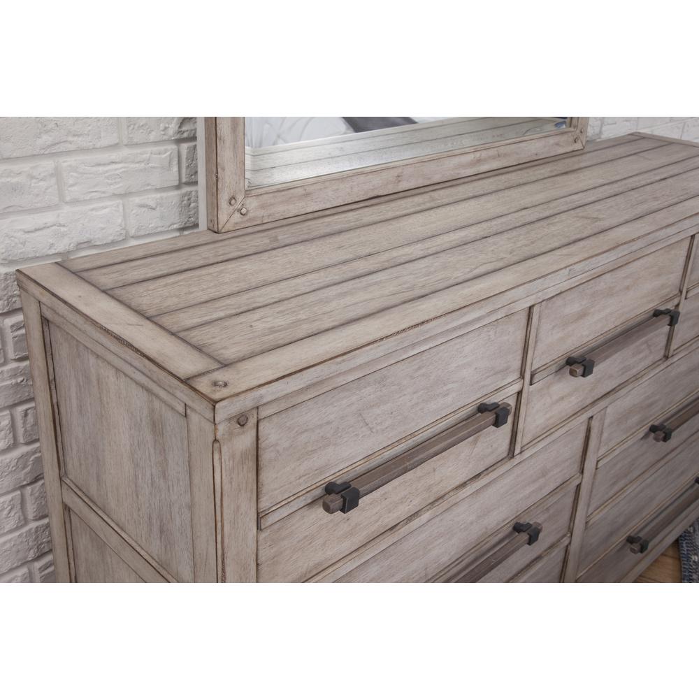 Aurora Dresser - Whitewash. Picture 4