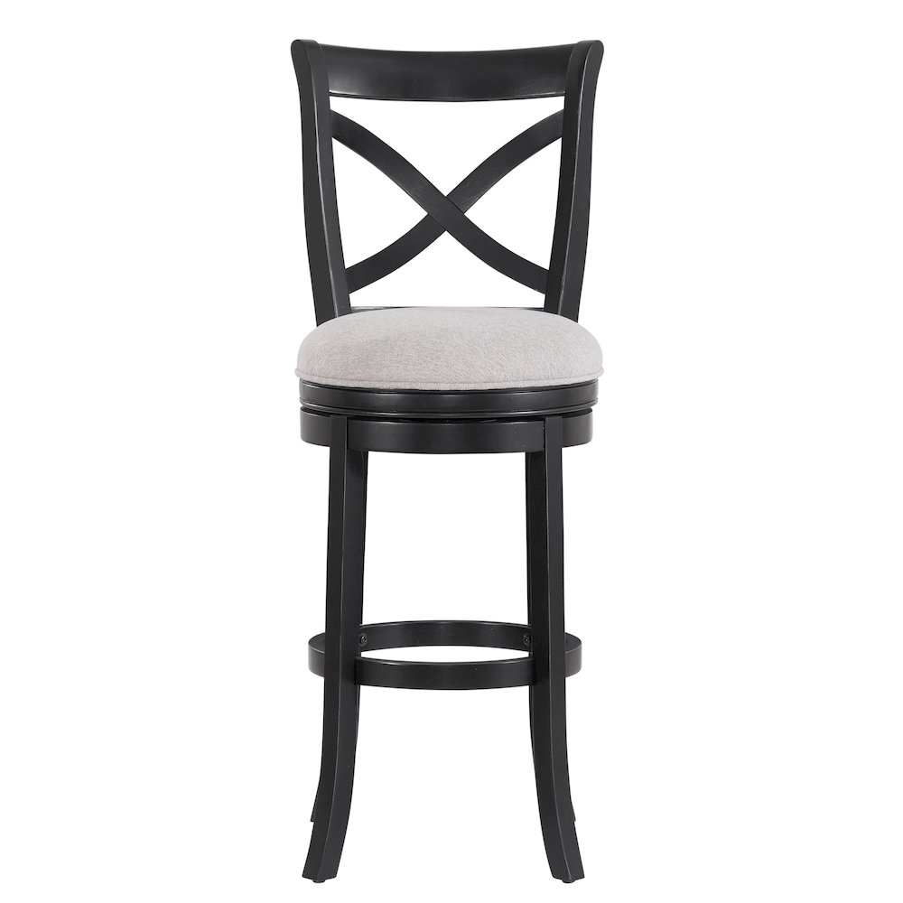 Booker 30" Stool - Black. Picture 2