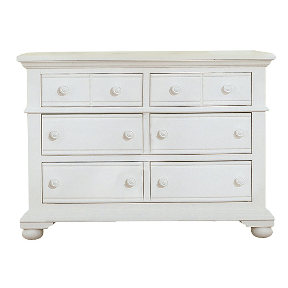 Cottage Traditions Double Dresser - White Cottage. Picture 1