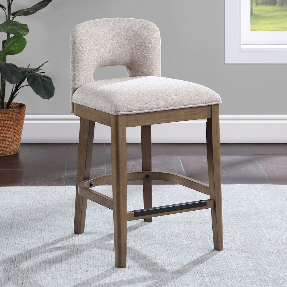 Bistro 26" Stool - Mocha Brown. Picture 7