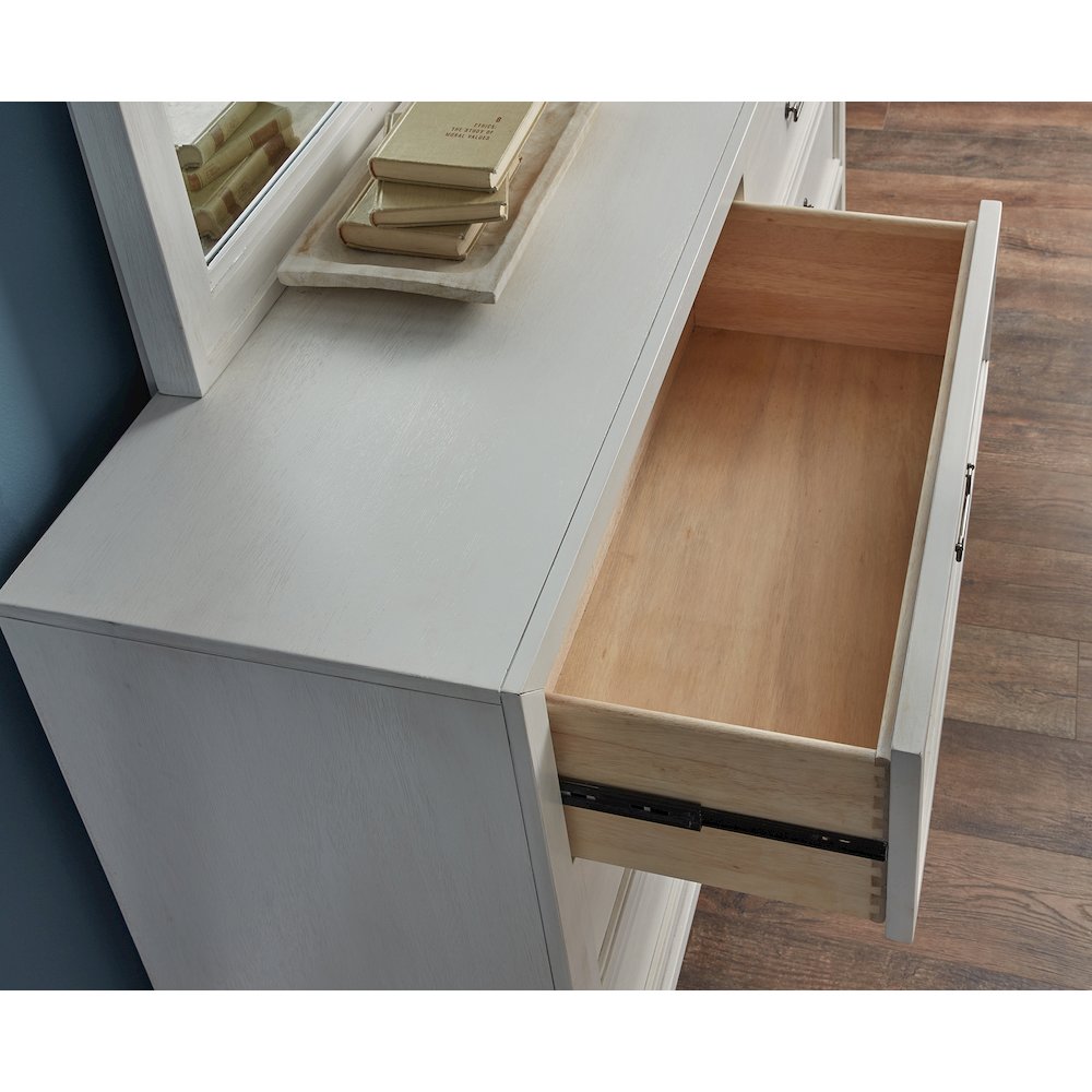 Dunescape Dresser with Mirror - White. Picture 3