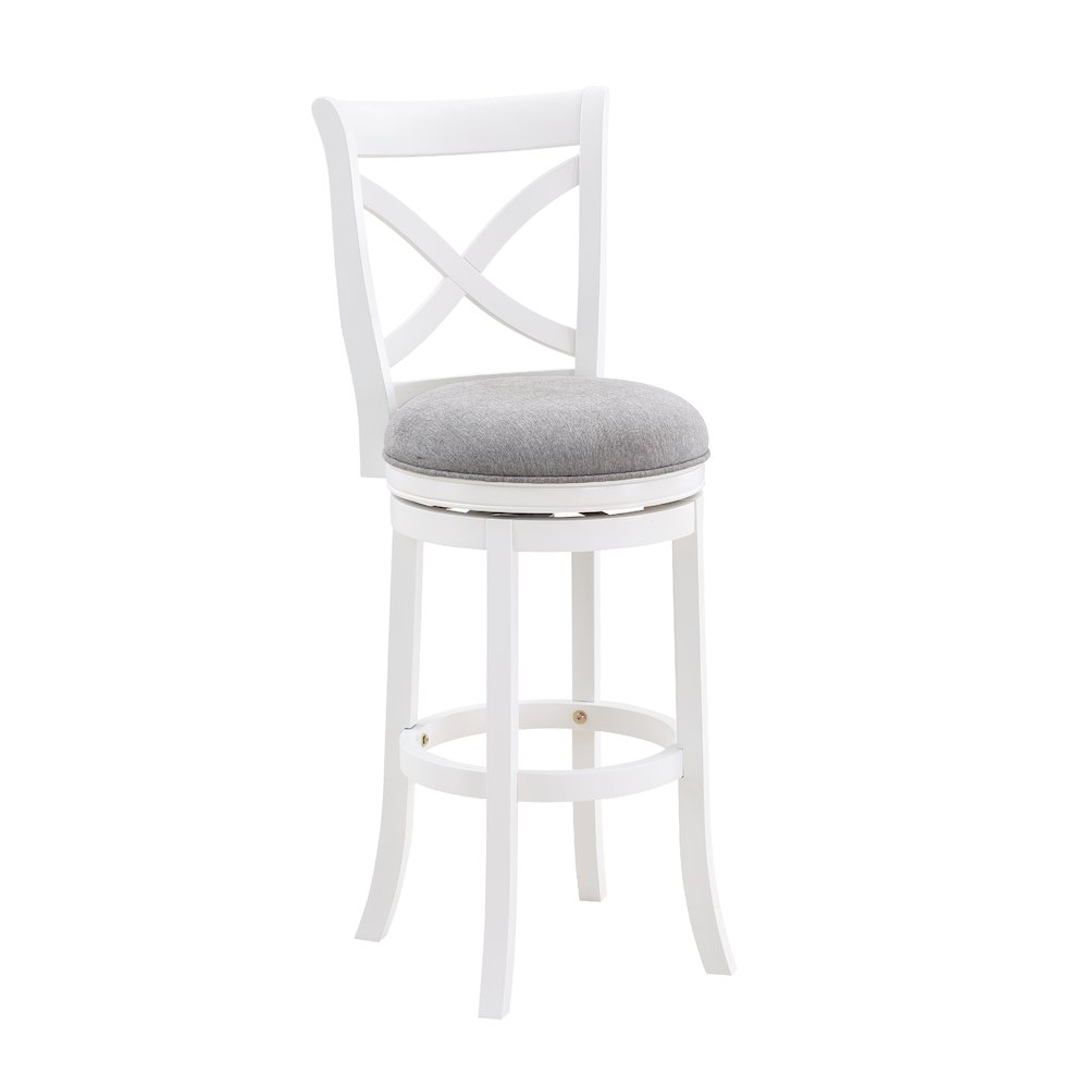 Belmont 30" Stool - White. Picture 1