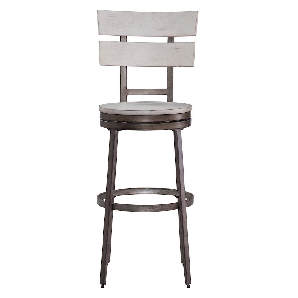Wilson 30" Swivel Stool - Middle Gray. Picture 2