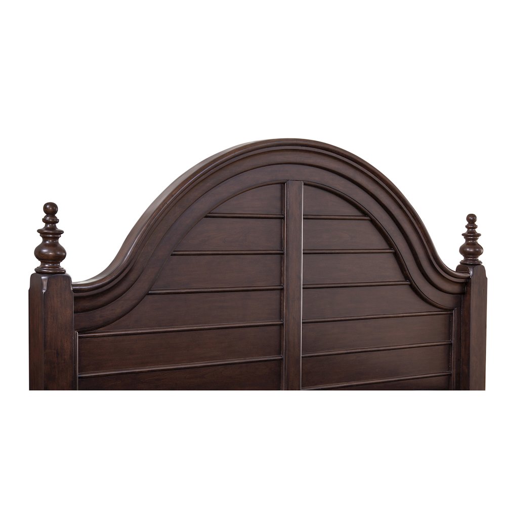 Rodanthe King Panel Bed - Cherry Brunette. Picture 2