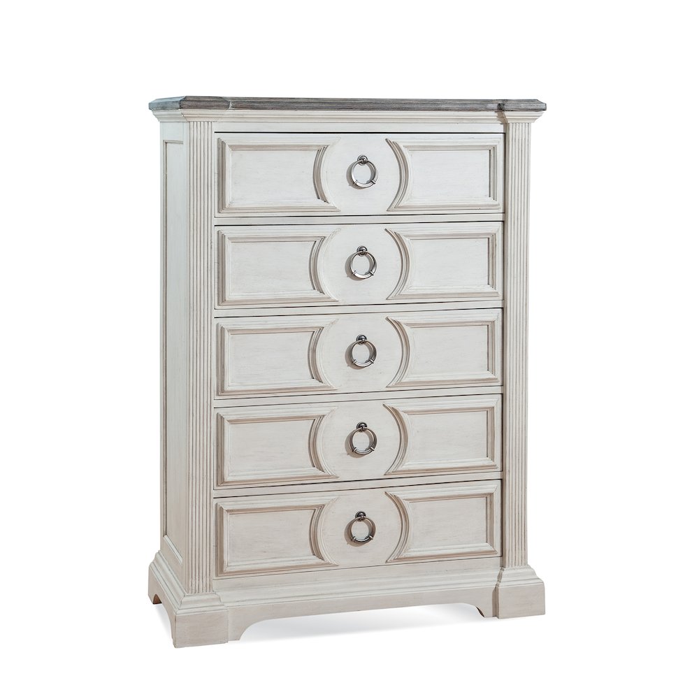 Brighten Chest - Antique White. Picture 2