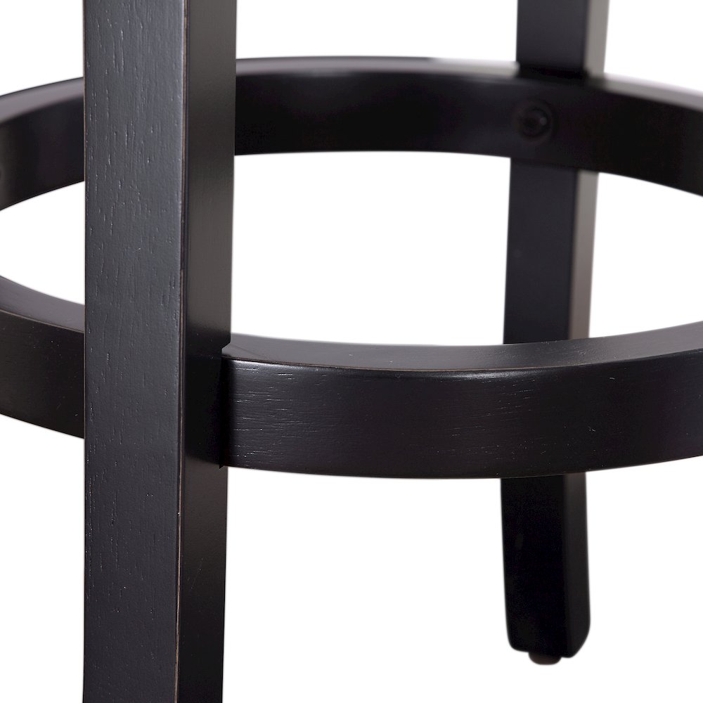 Booker 26" Stool - Black. Picture 3