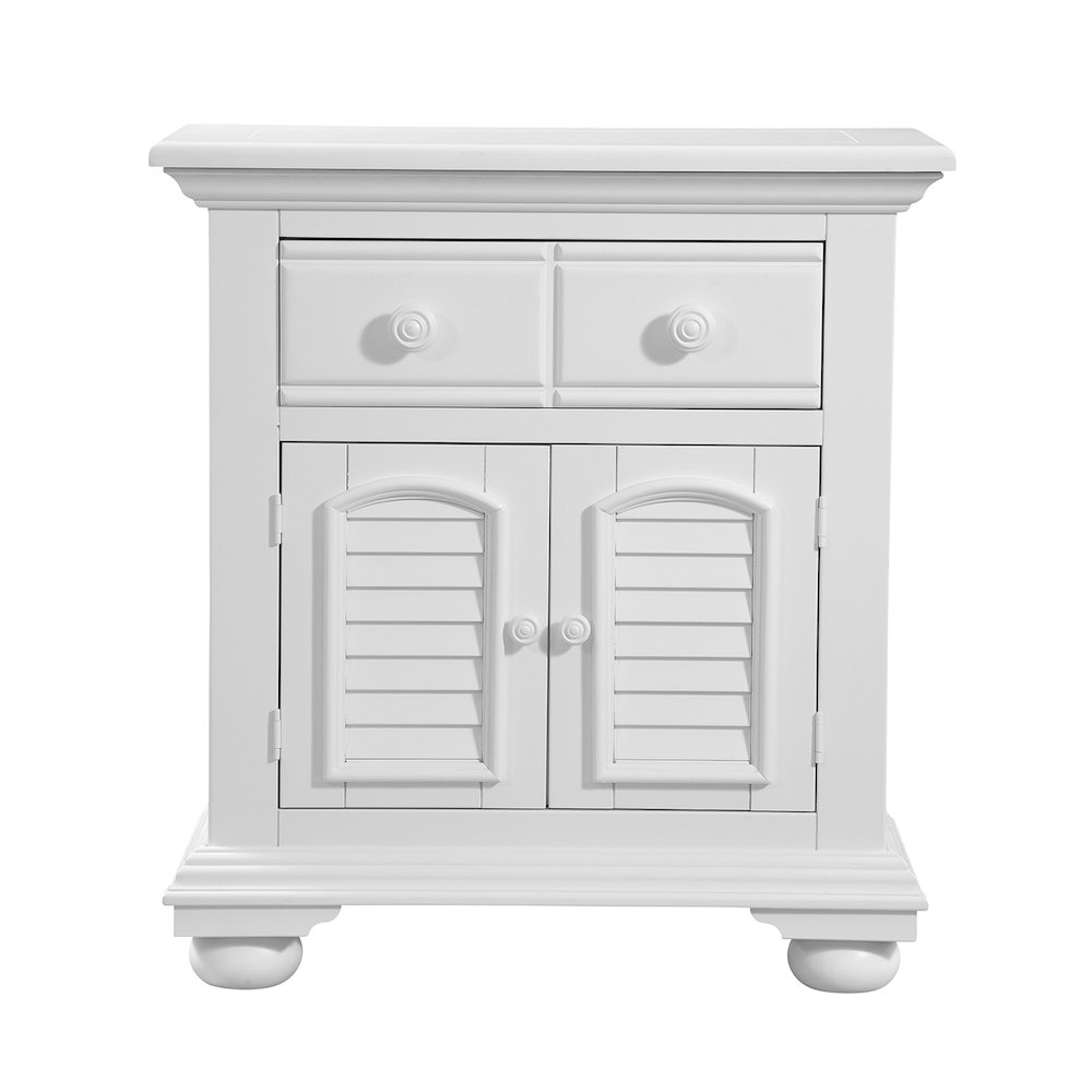 Cottage Traditions Nightstand - White Cottage. Picture 1
