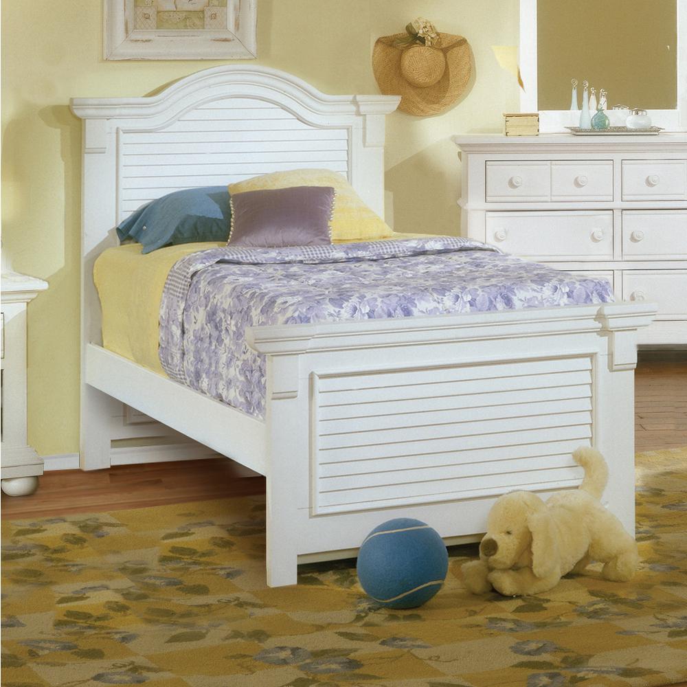 Cottage Traditions Twin Bed - White Cottage. Picture 2